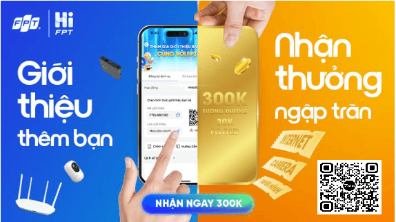 Giới thiệu bạn bè lắp mạng FPT Giới thiệu bạn bè lắp mạng FPT
