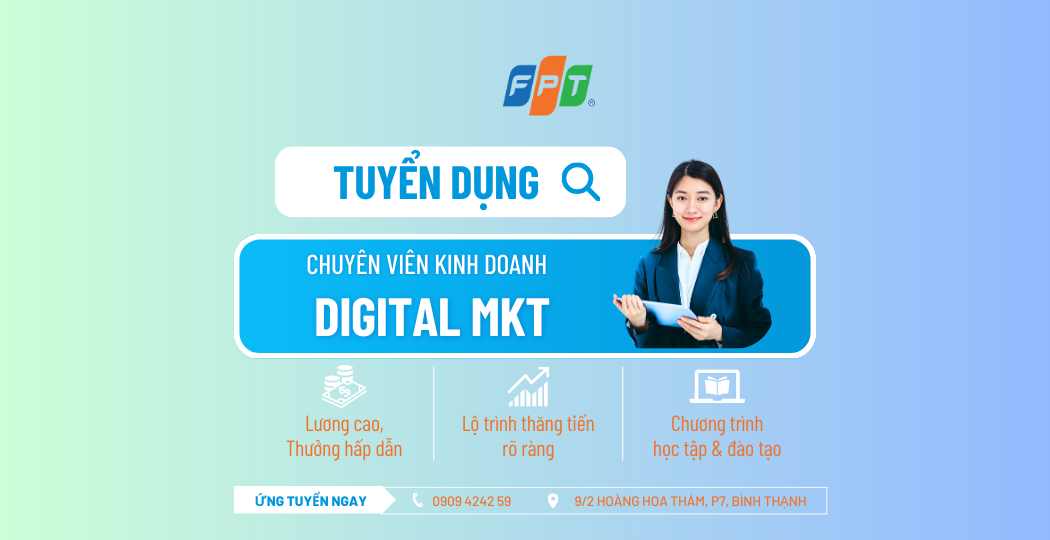 tuyển nhân viên kinh doanh viễn thông, việc làm kinh doanh FPT