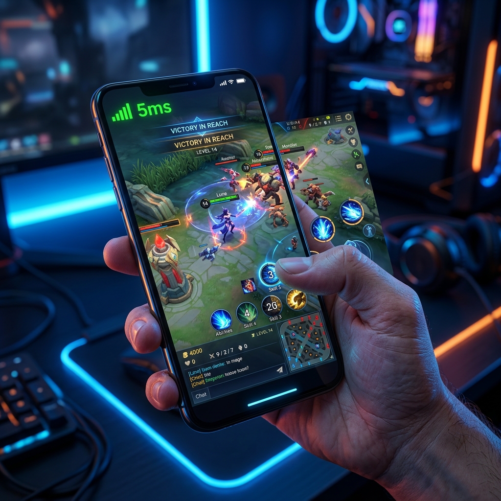 Game thủ chuyên nghiệp trải nghiệm game mượt mà không lag với Ultra Fast FPT