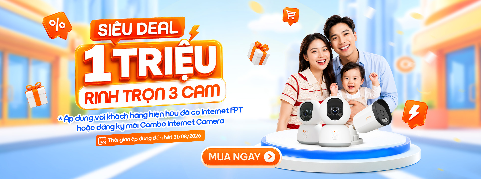 rinh 3 camera fpt chỉ 1 triệu